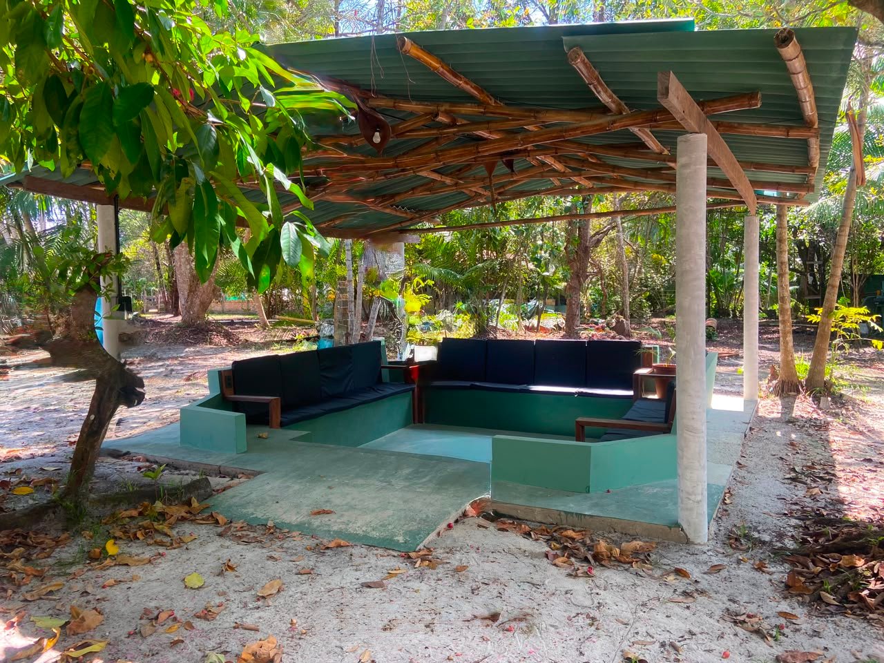 Área de convívio da Casa Raízes