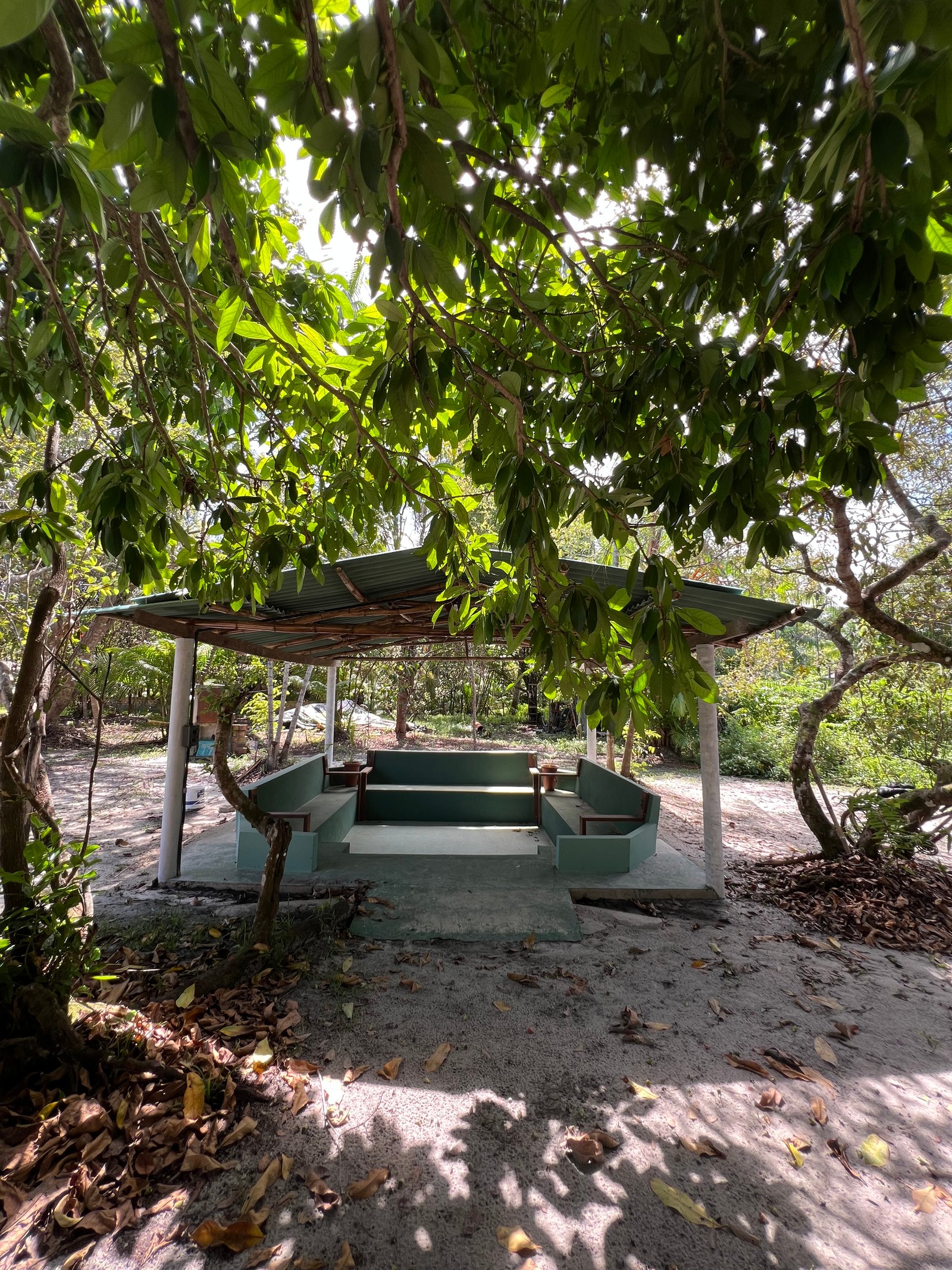 Área de convívio da Casa Raízes