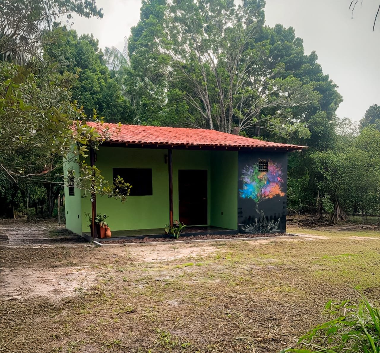 Chalé Leão da Casa Raízes
