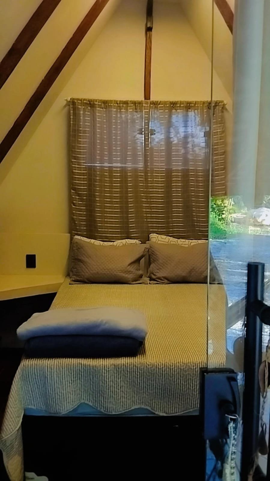 Quarto interno do Chalé Beija-Flor
