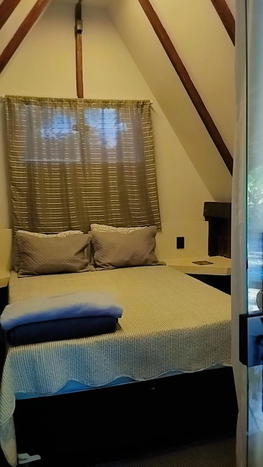 Quarto interno do Chalé Bem-te-vi